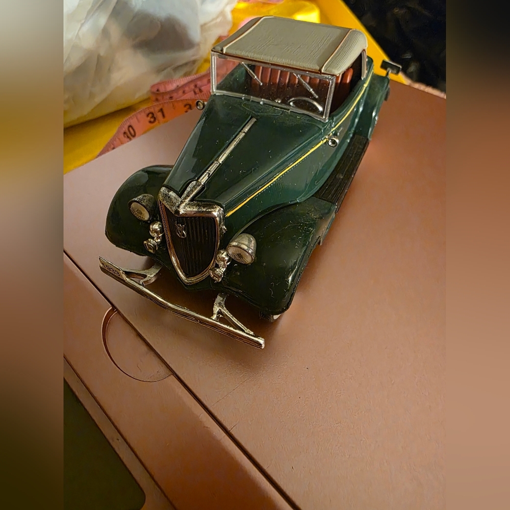 Vintage Green Model Car